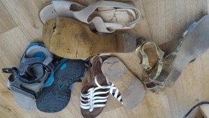 Comment ça elles sont usées ! Cela montre bien combien je me sentais à l'aise dedans